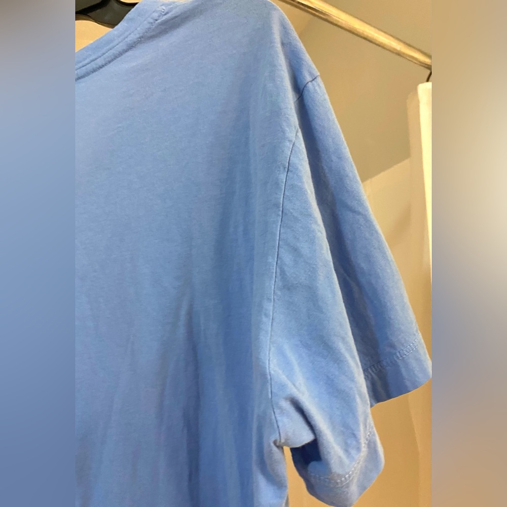 James Perse Size 3 Tall Men’s Blue VNeck Tee Shirt.Short sleeve.EC 100% Cotton - Picture 12 of 14